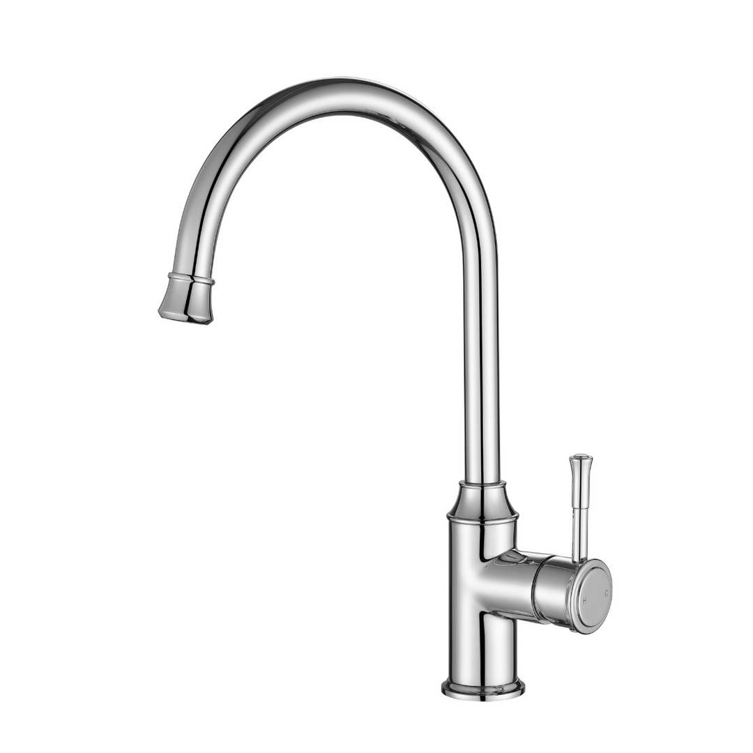 Modern National Montpellier Gooseneck Kitchen Mixer
