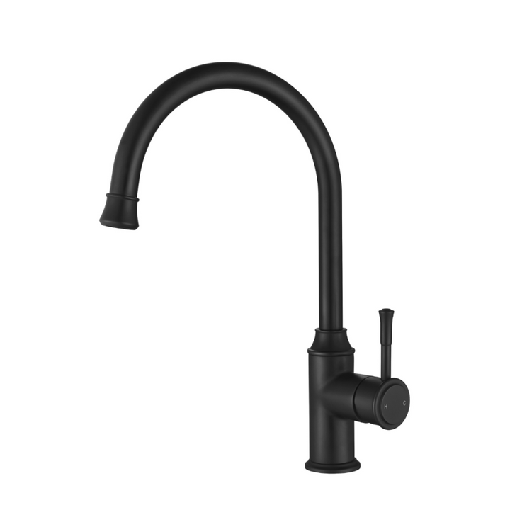 Modern National Montpellier Gooseneck Kitchen Mixer