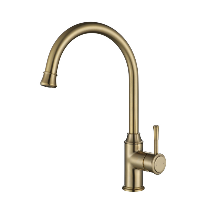 Modern National Montpellier Gooseneck Kitchen Mixer