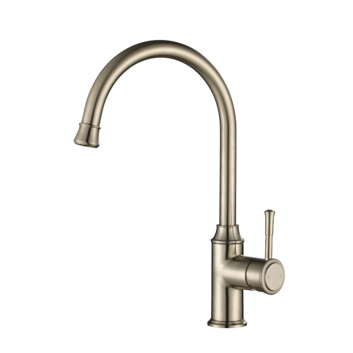 Modern National Montpellier Gooseneck Kitchen Mixer