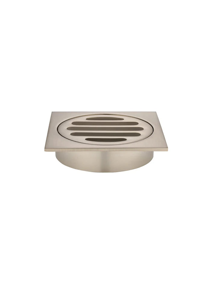 Meir Square Floor Grate Shower Drain 80mm Outlet