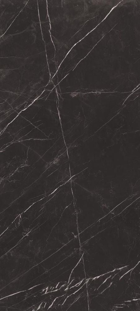 Megaslim Marquina Black Porcelain Slab