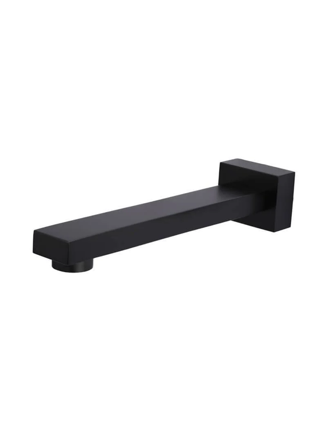 Meir Square Wall Spout Matte Black