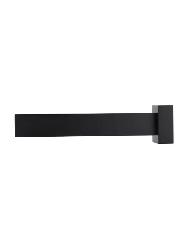 Meir Square Wall Spout Matte Black