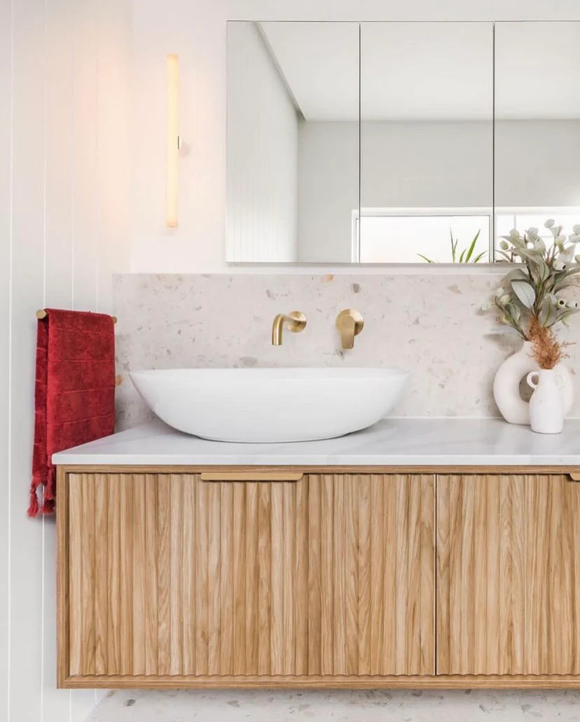 Meir Round Wall Mixer Paddle Handle Trim Kit (In Wall Body Not Included)