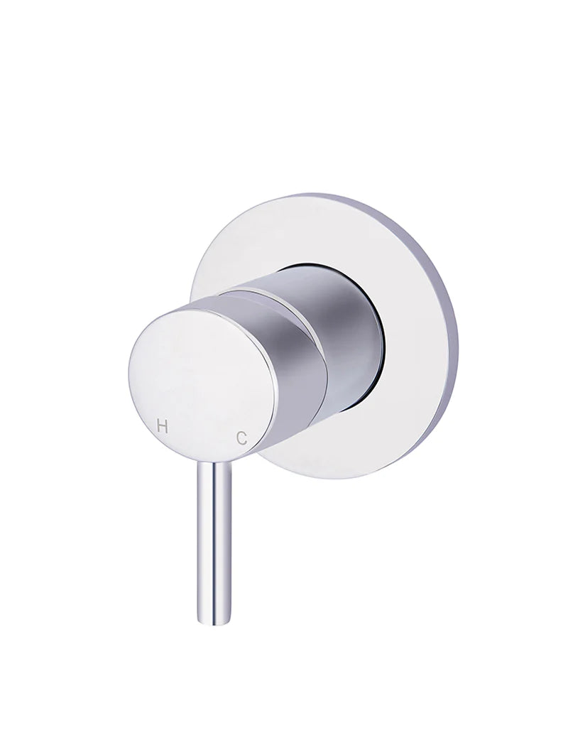 Meir Round Wall Mixer Short Pin lever Trim Kit (In-wall Body Not Included)