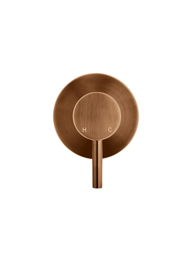 Meir Round Wall Mixer Short Pin lever Trim Kit (In-wall Body Not Included)