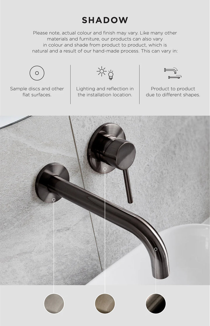 Meir Round Wall Mixer Short Pin lever Trim Kit (In-wall Body Not Included)