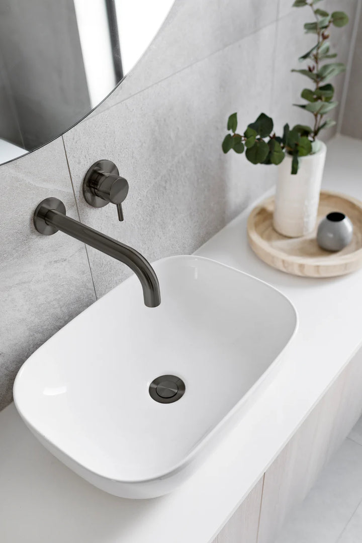 Meir Round Wall Mixer Short Pin lever Trim Kit (In-wall Body Not Included)