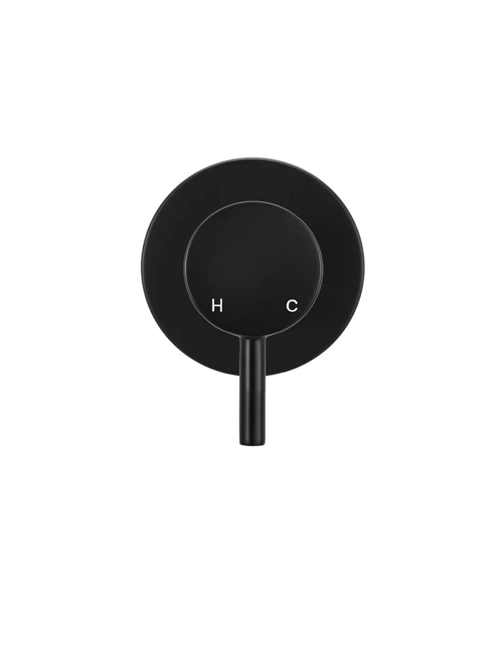 Meir Round Wall Mixer Short Pin lever Trim Kit (In-wall Body Not Included)