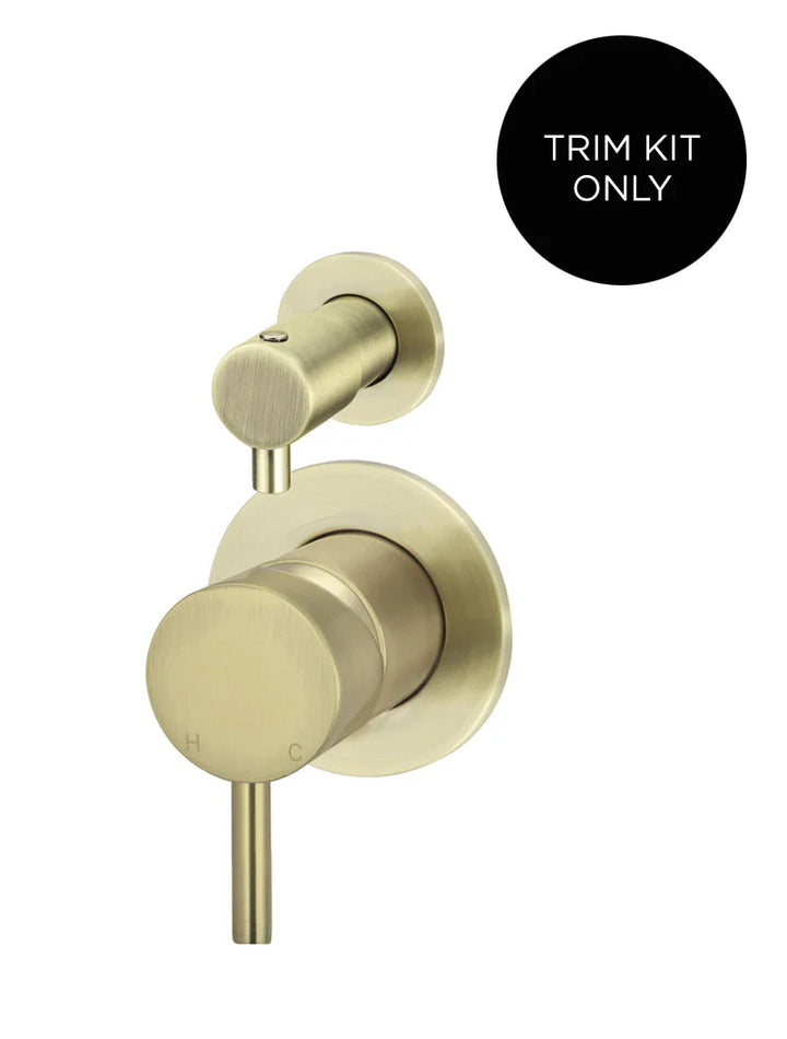Meir Round Diverter Mixer Trim Kit (In-Wall Body Not Included)