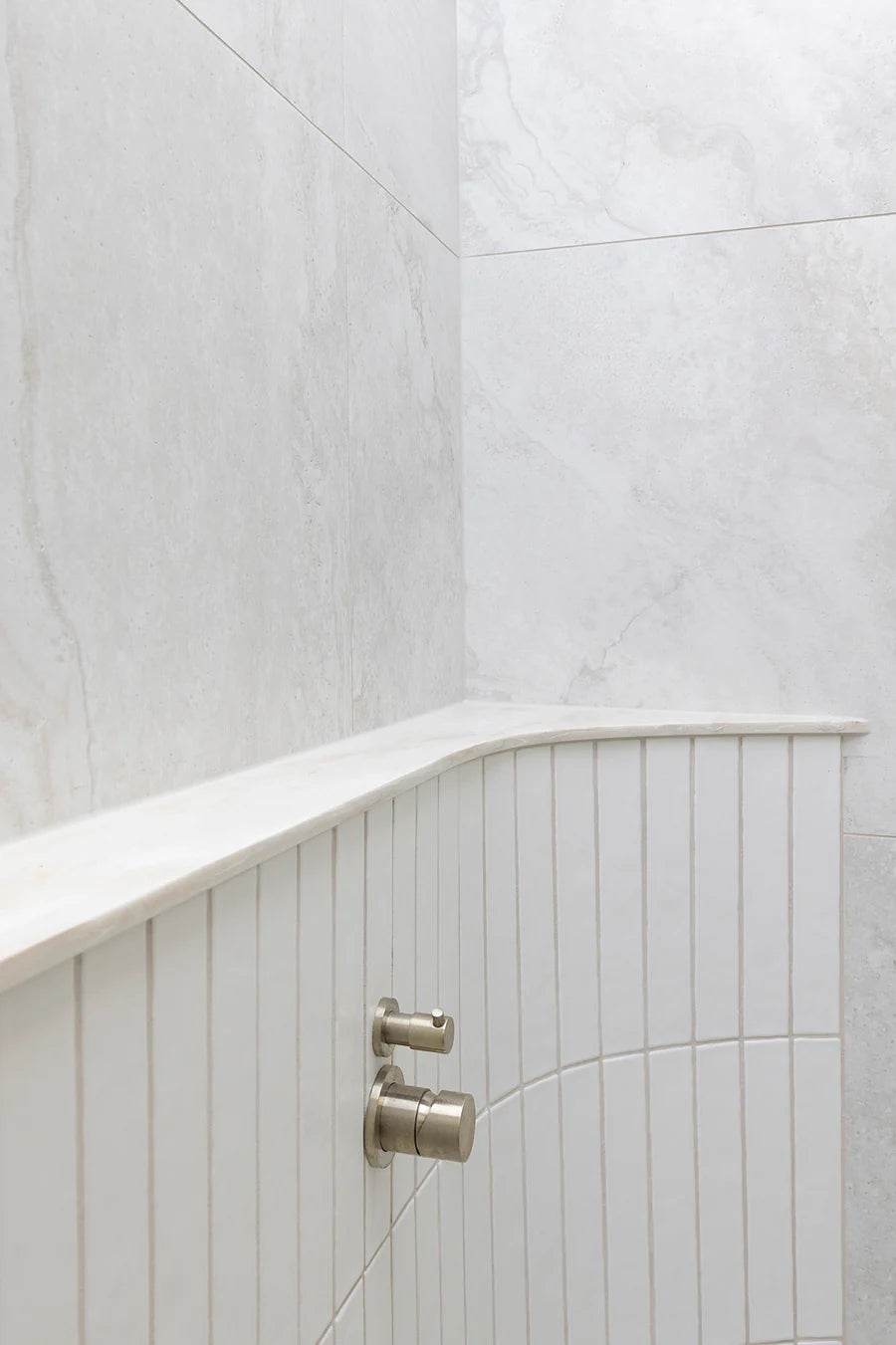 Meir Round Diverter Mixer Pinless Handle Trim Kit (In Wall Body Not Included)