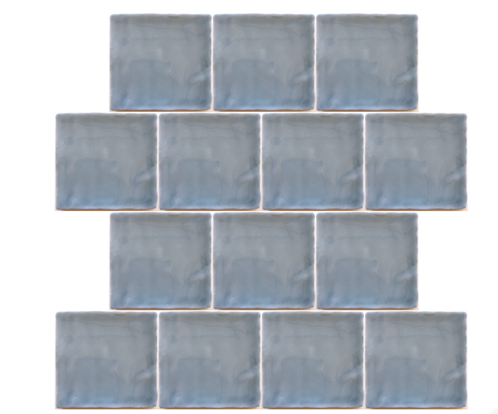 Majorca Sky Blue Hand Made Spanish Tiles