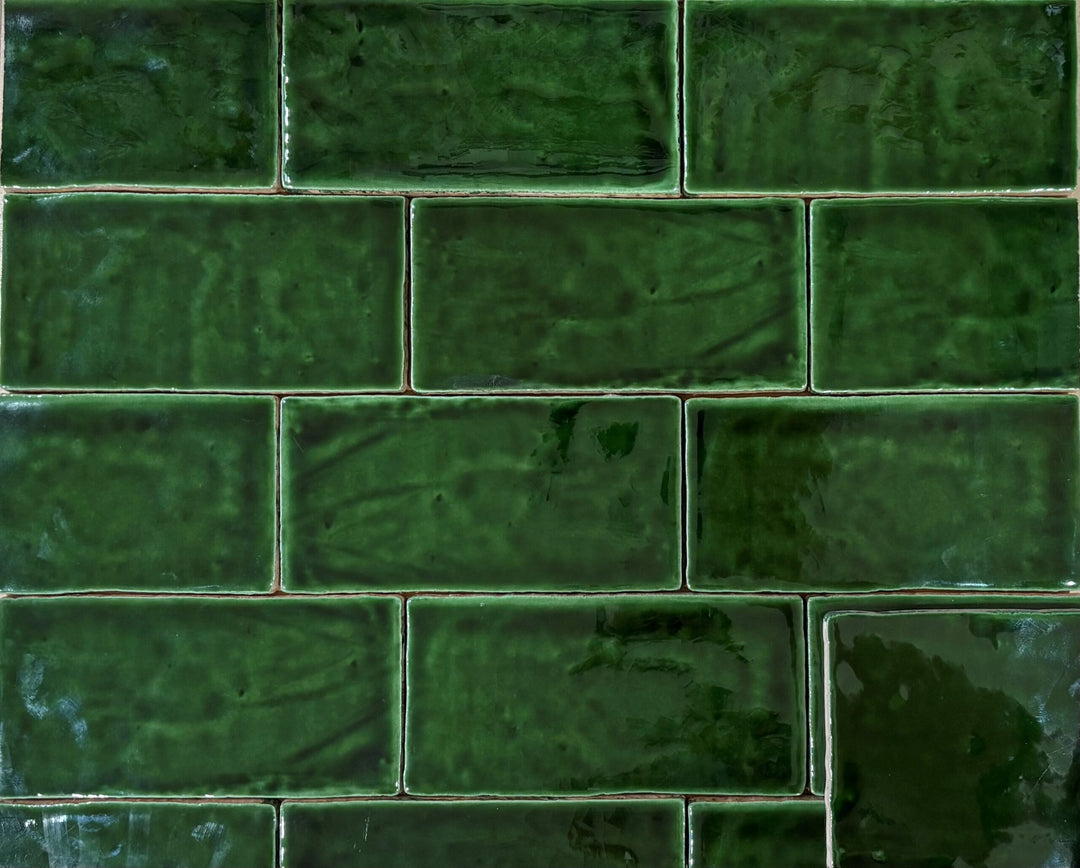 Majorca Vintage Green Hand Made Spanish Tiles
