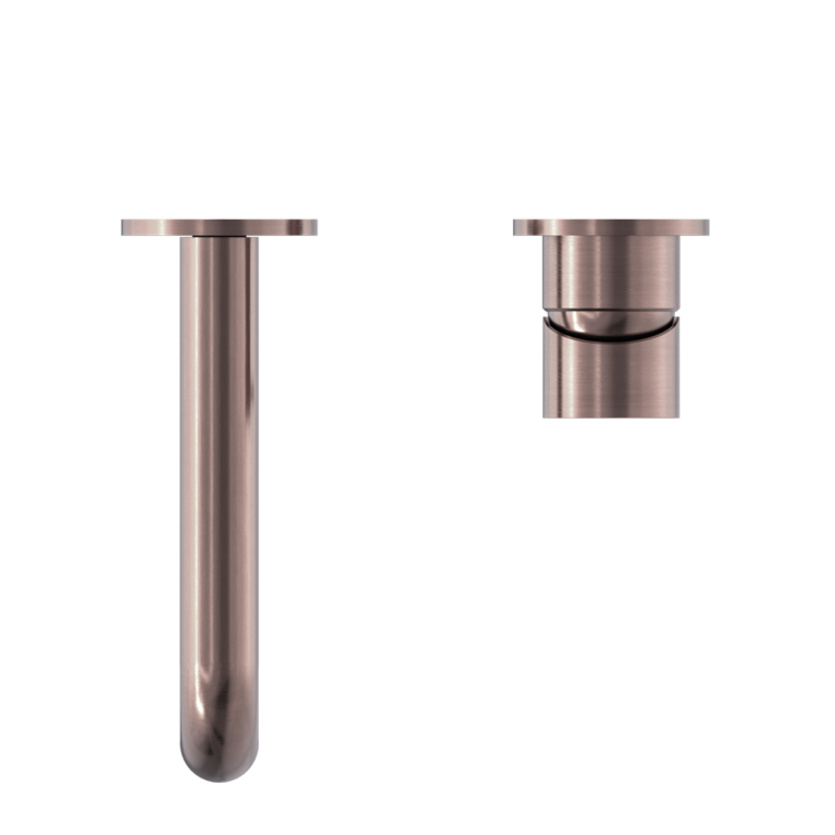 Mecca Wall Basin/Bath Mixer Separate Back Plate 120/160/185/230/260mm Brushed Bronze