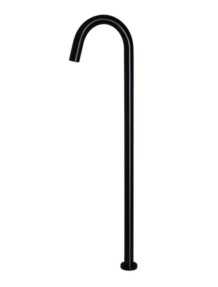 Meir Round Freestanding Bath Spout Matte Black