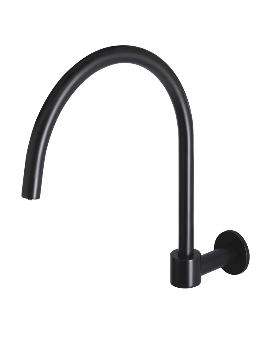 Meir Round High-Rise Swivel Wall Spout