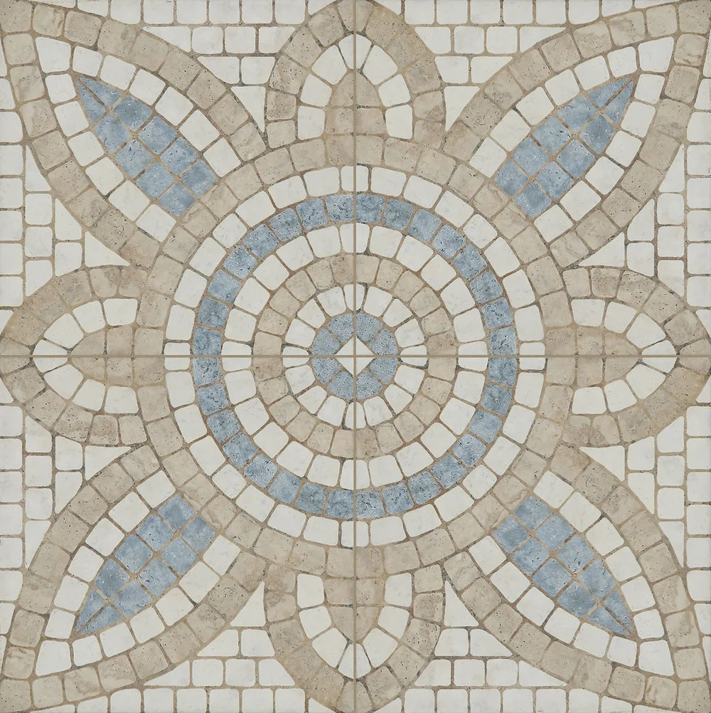 Mikron Malta Multicolour Textured Tile 200x200mm