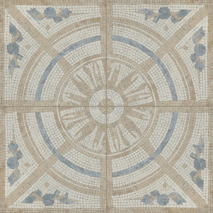 Mikron Medalyon Multicolour Textured Tile 200x200mm