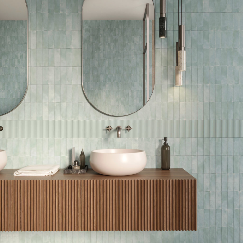 Mini Series Italian Porcelain Gloss &amp; Matt Subway Tiles