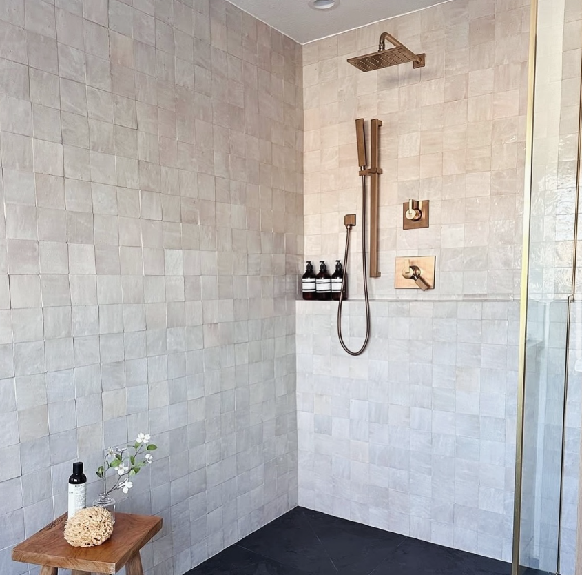 Moroccan Zellige Ecru 100x100mm
