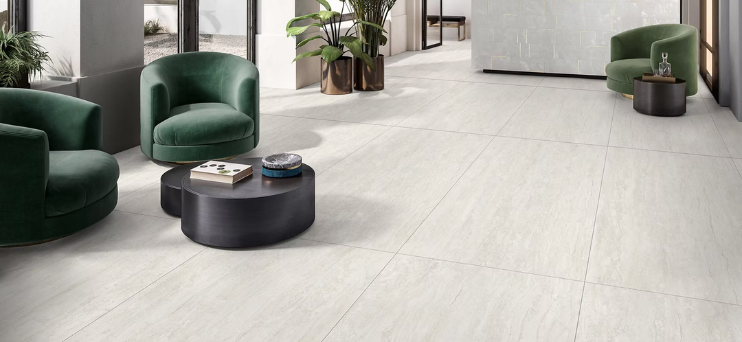 Museum Stone Look Porcelain Tile Bianco