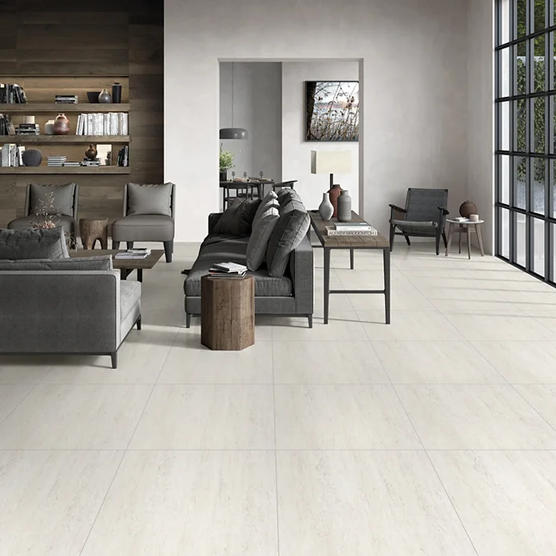 Museum Stone Look Porcelain Tile Bianco