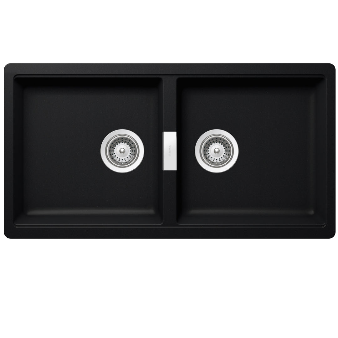 Abey Schock Double Bowl Undermount Puro