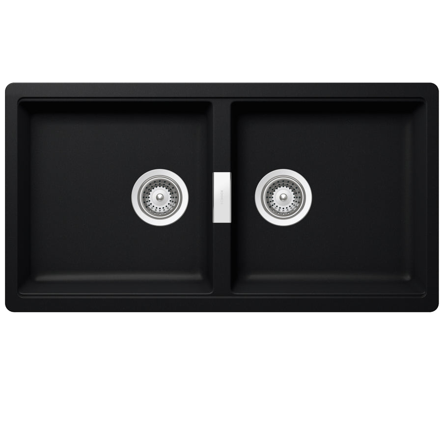 Abey Schock Double Bowl Undermount Puro