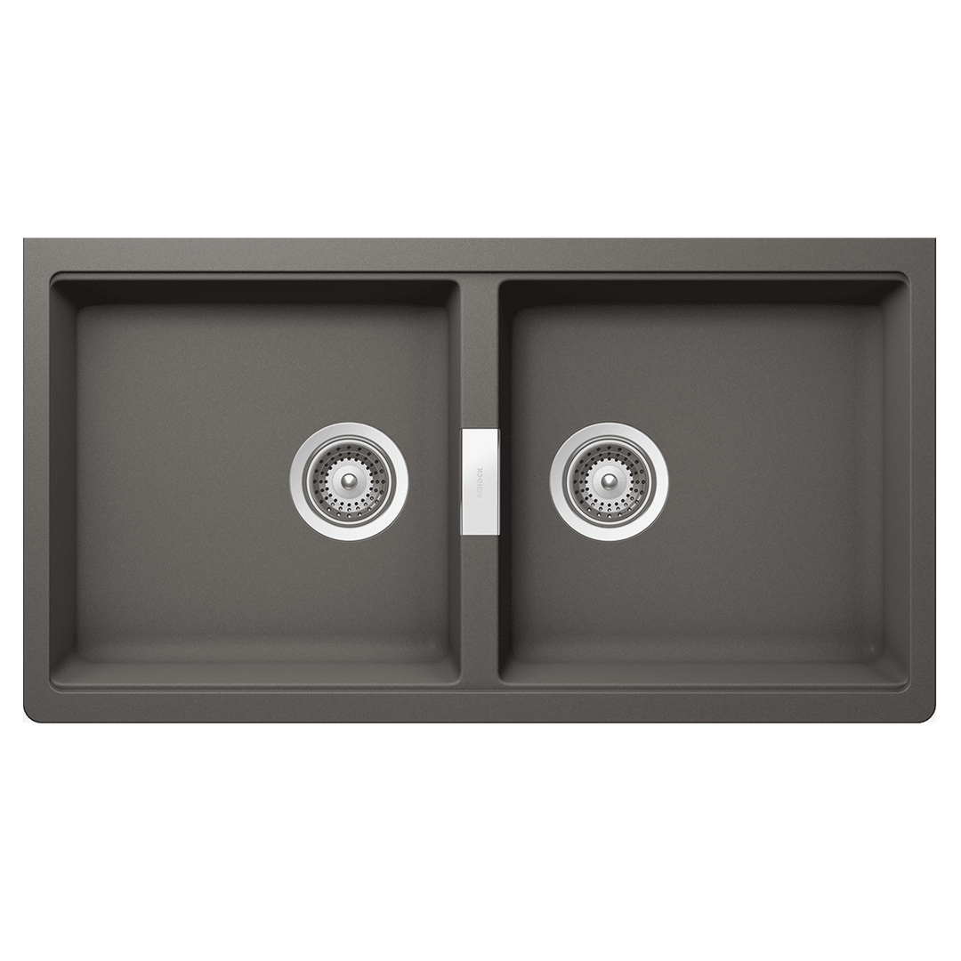 Abey Schock Double Bowl Undermount Stone