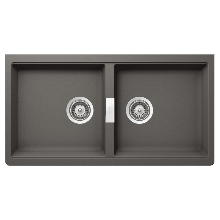 Abey Schock Double Bowl Undermount Stone