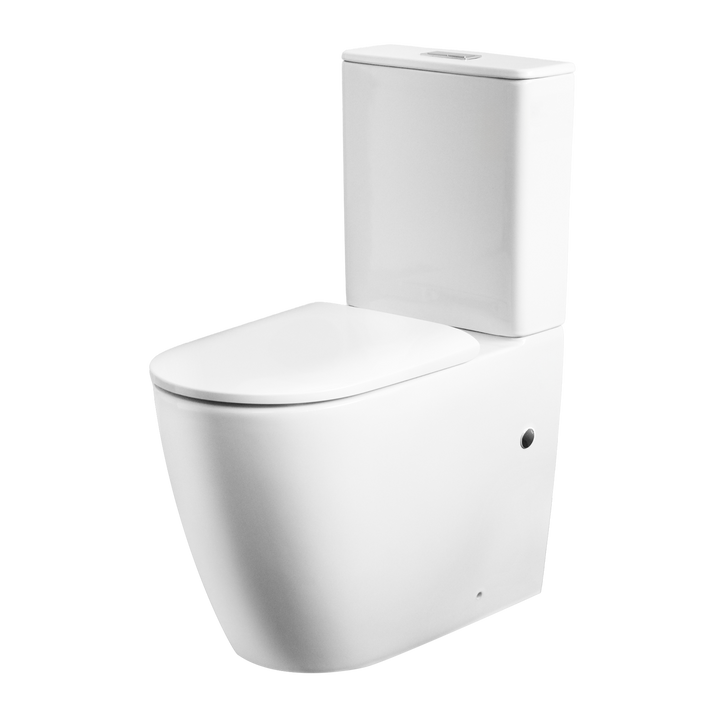 Oliveri Naples Comfort Height Back To Wall Toilet Suite