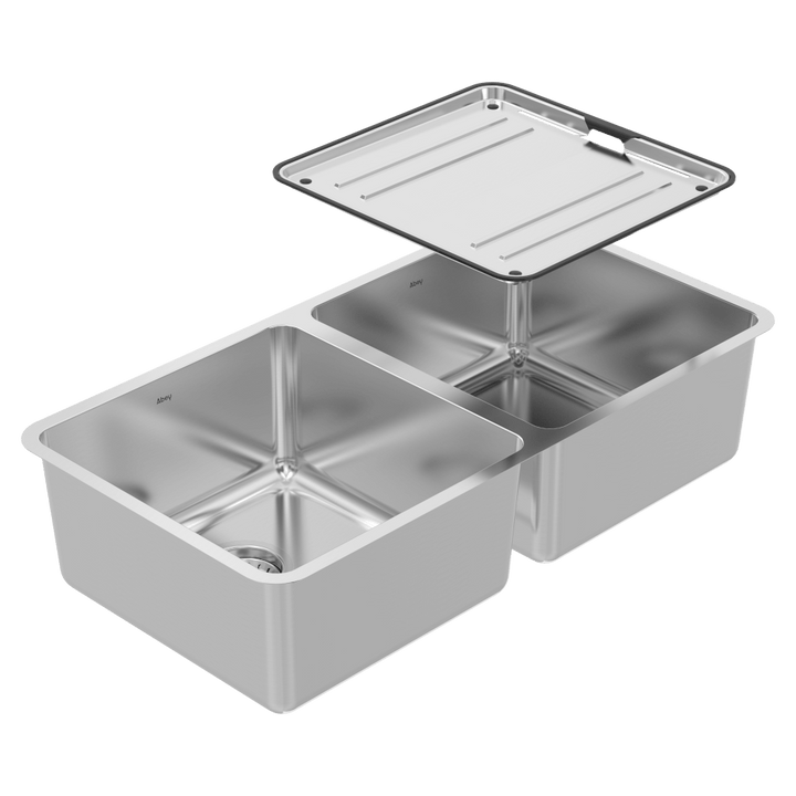 Abey Lago Double Bowl Sink
