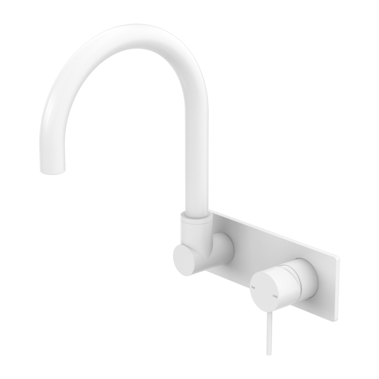 Nero Mecca Wall Basin/Bath Mixer Swivel Spout