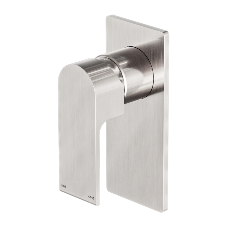 Nero Bianca Shower Mixer Brushed Nickel