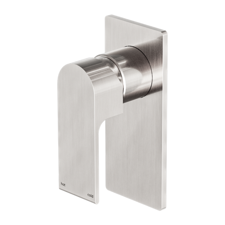 Nero Bianca Shower Mixer Brushed Nickel