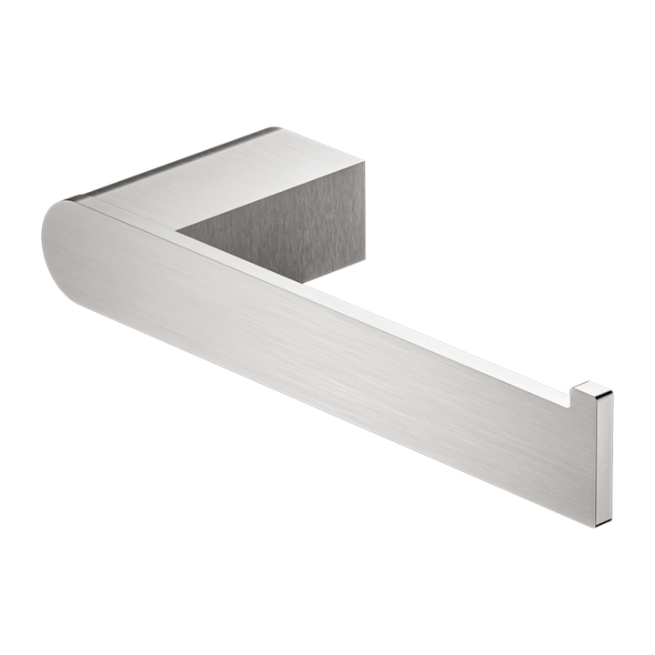 Nero Bianca Toilet Roll Holder Brushed Nickel