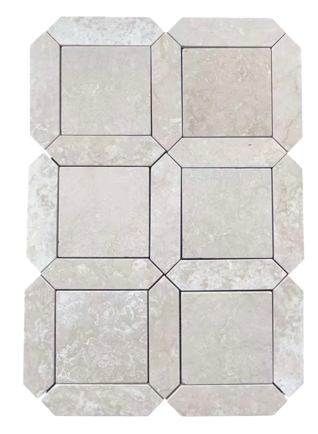 Natural Botticino Stone Border Tumbled 150
