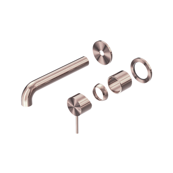 Nero Mecca Basin/Bath Mixer Separate Back Plate Brushed Bronze 120/160/185/230/260mm Trim Kits Only