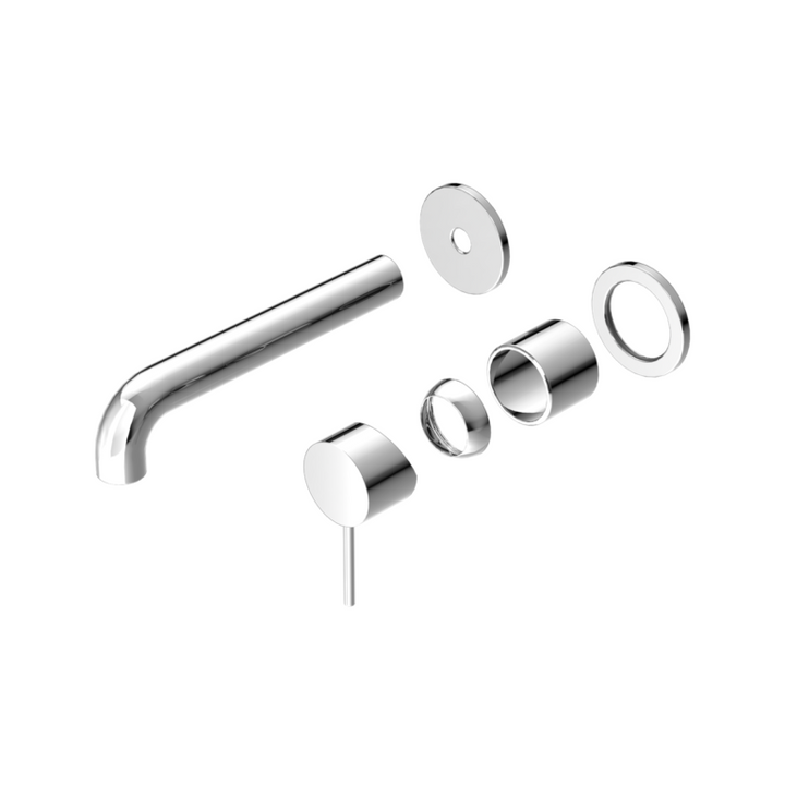 Nero Mecca Basin/Bath Mixer Separate Back Plate Chrome 120/160/185/230/260mm Trim Kits Only