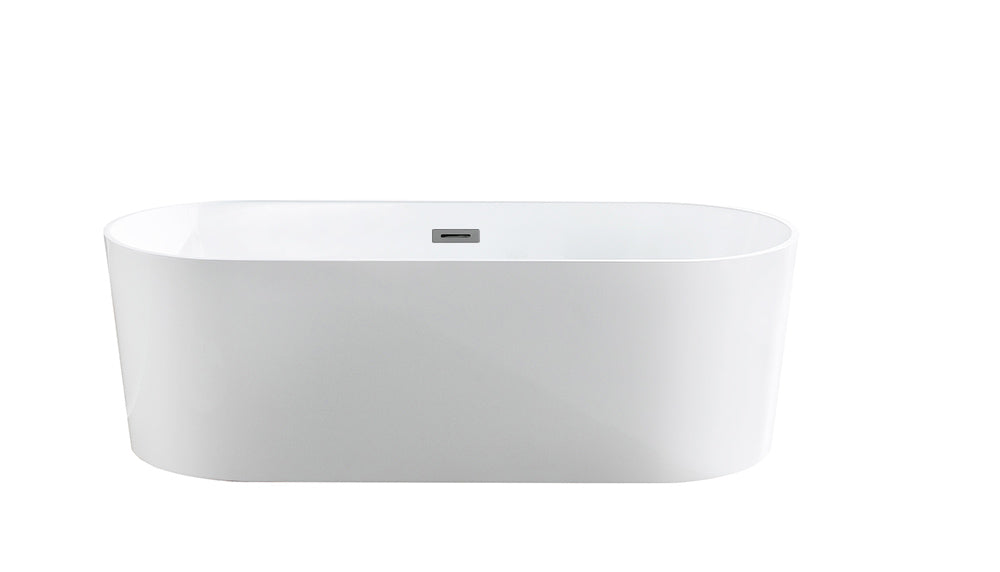 Ovia Freestanding Bathtub Gloss White 1200mm