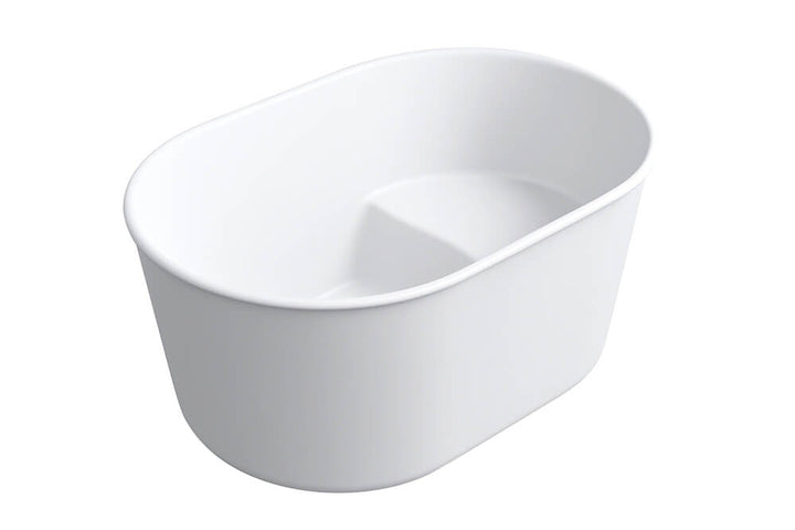 Turner Hastings Onwa 111 x 74 TitanCast Bath - Gloss White