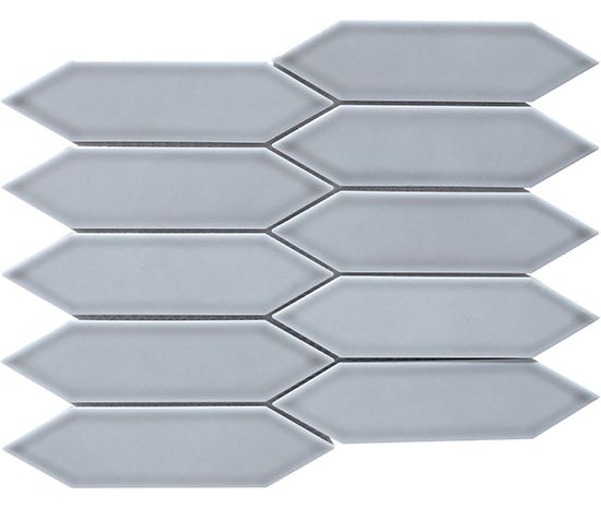 Cottage Porcelain Mosaic Picket 48×195mm