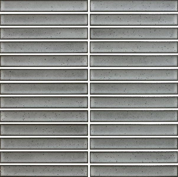 Cottage Porcelain Mosaic 3D Strip 20×145mm