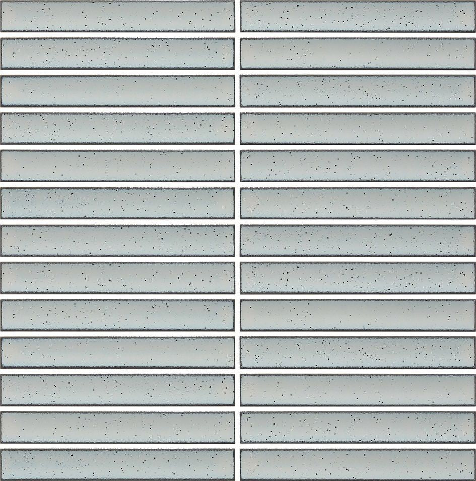 Cottage Porcelain Mosaic 3D Strip 20×145mm