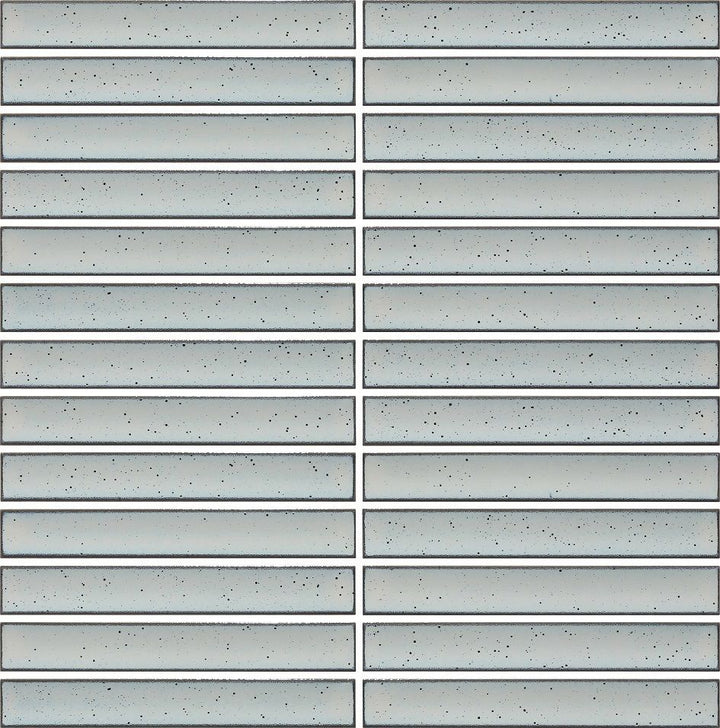 Cottage Porcelain Mosaic 3D Strip 20×145mm