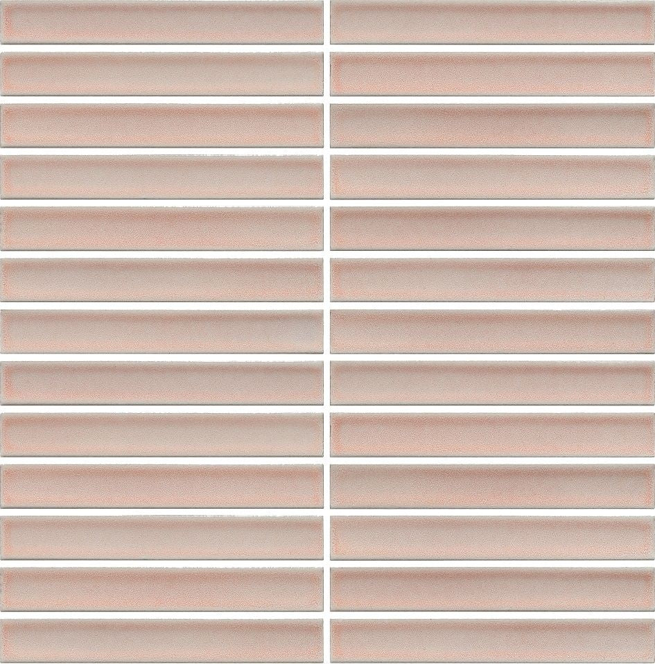 Cottage Porcelain Mosaic 3D Strip 20×145mm