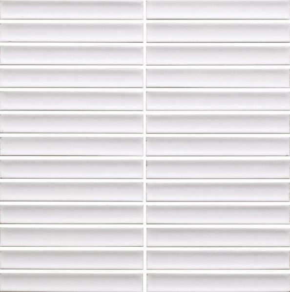 Cottage Porcelain Mosaic 3D Strip 20×145mm