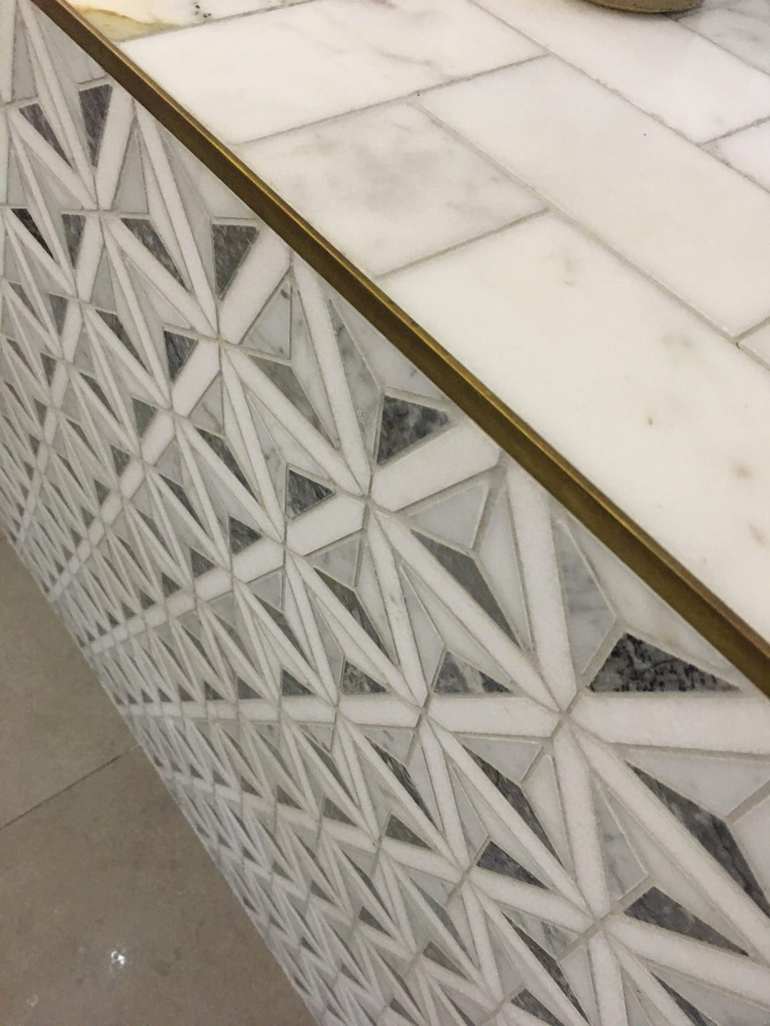 Paramount Marble Honed Mosaic