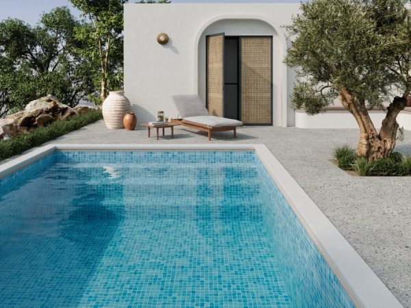 Onix Penta Pure Azure Pool Tile